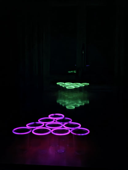 GlowVibe Bierpong-Set